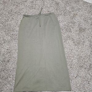 Mountain Lake Sage Pencil Skirt